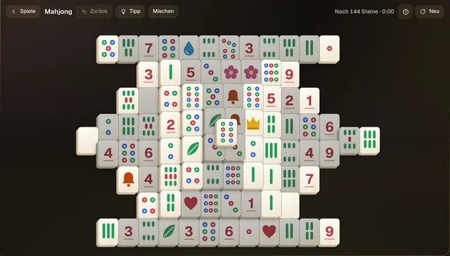 Das Spiel Mahjong in Kairo (Bildschirmfoto)